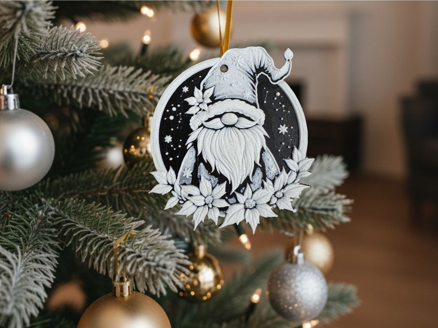 Éjféli Mesék - Manó karácsonyfadísz