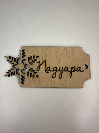 Egyedi Karácsonyi ajándékkísérő