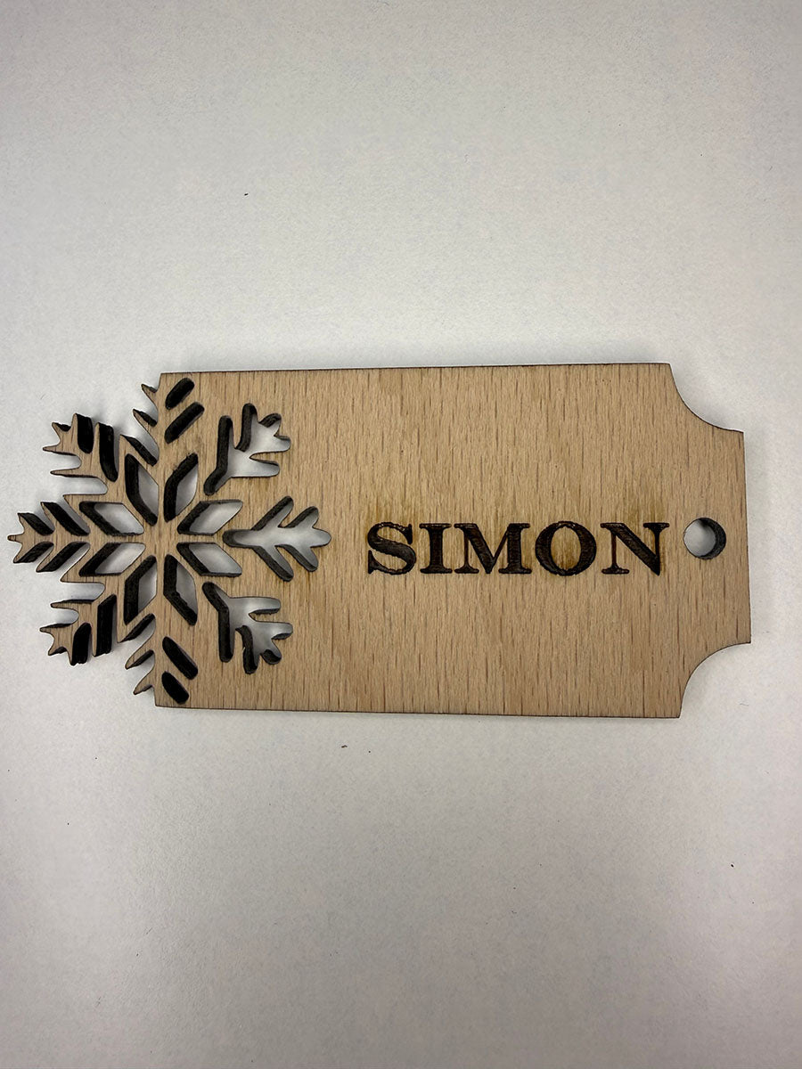 Egyedi Karácsonyi ajándékkísérő