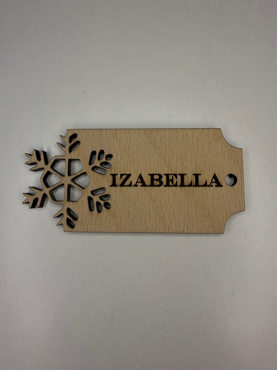 Egyedi Karácsonyi ajándékkísérő