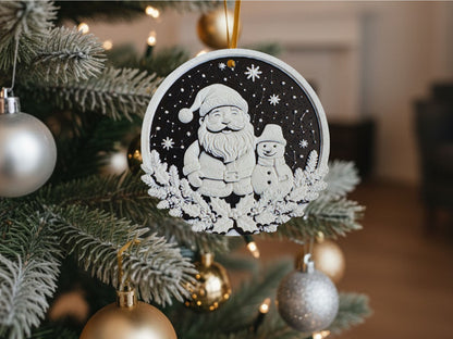 Éjféli Mesék - Mikulás karácsonyfadísz