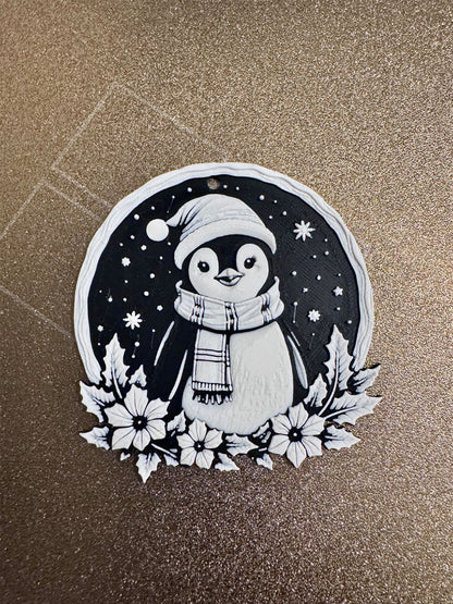 Éjféli Mesék - Pingvin karácsonyfadísz