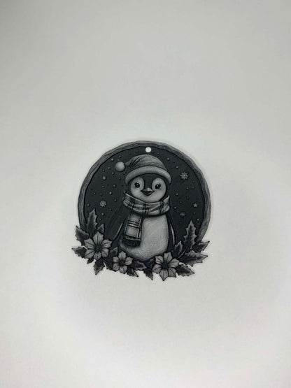 Éjféli Mesék - Pingvin karácsonyfadísz