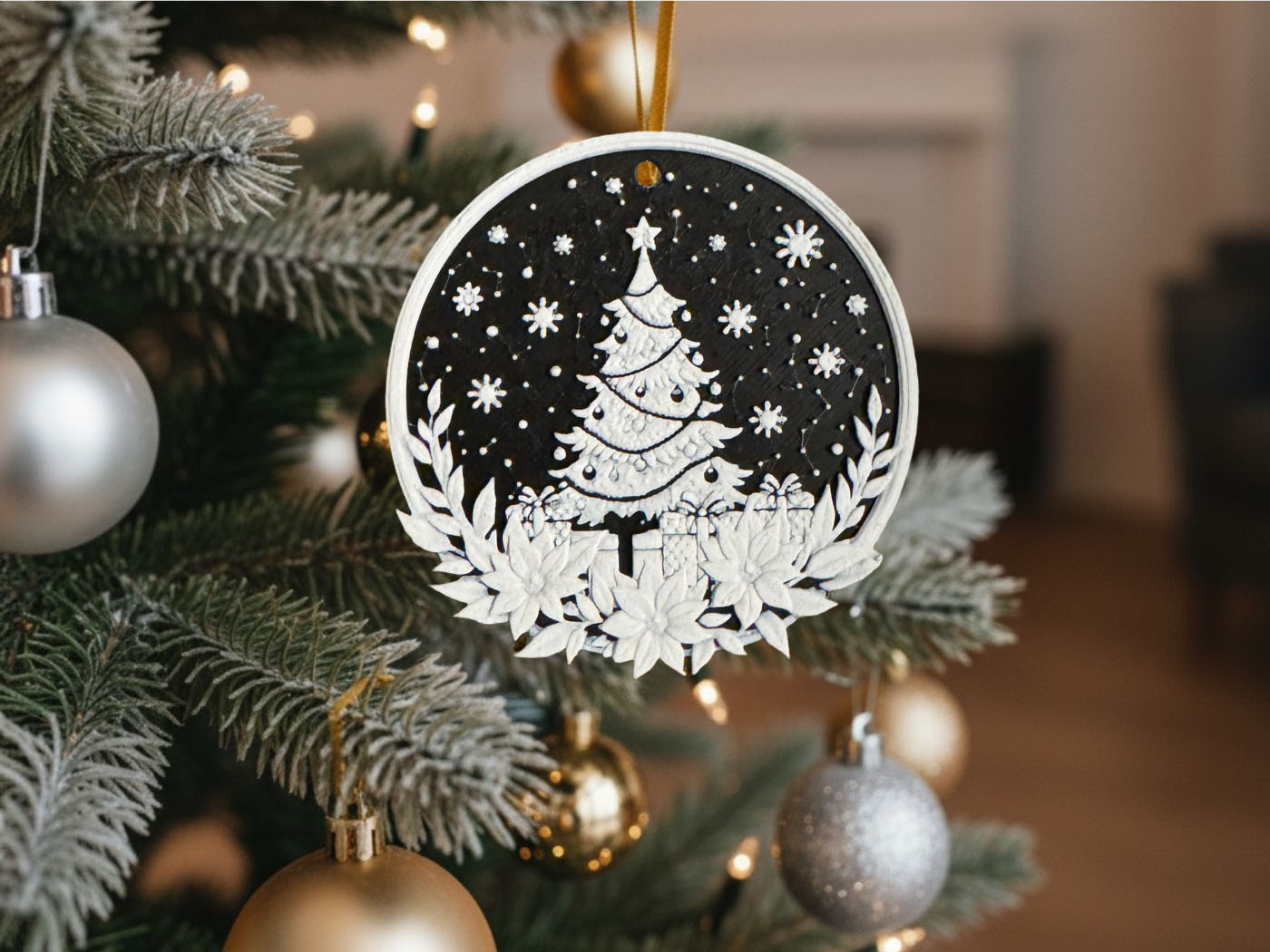 Éjféli Mesék - Szenteste karácsonyfadísz