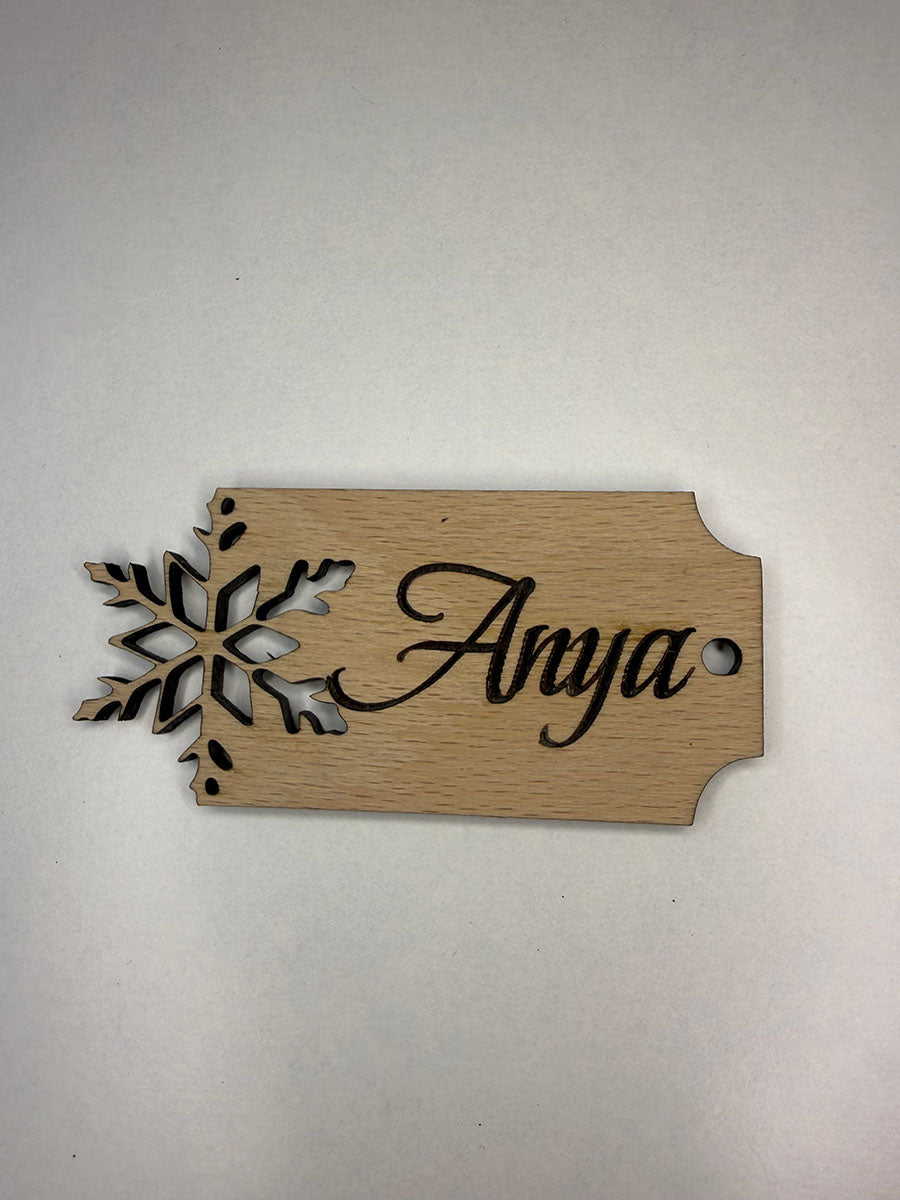 Egyedi Karácsonyi ajándékkísérő