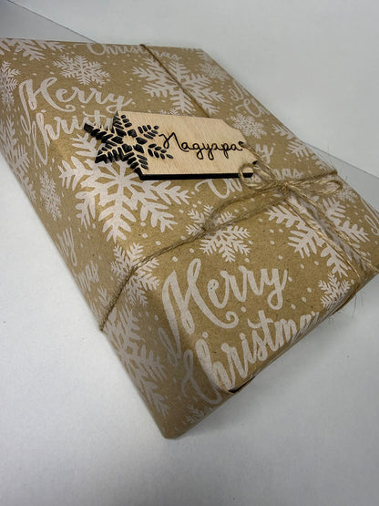 Egyedi Karácsonyi ajándékkísérő