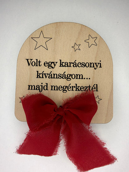 Karácsonyi kívánság